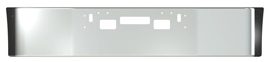 BUMPER FOR FREIGHTLINER FLD112 & FLD120 SETBACK 1989-2006 18" SETBACK AXLE CHROME WITH TOW HOLE & STEP HOLES & VENT HOLES