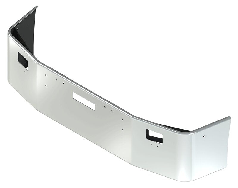BUMPER FOR FREIGHTLINER FLD112 & FLD120 SETBACK 1989-2006 20" SETBACK AXLE STAINLESS STEEL