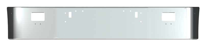BUMPER FOR FREIGHTLINER FLD112 & FLD120 SETBACK 1989-2006 16" SETBACK AXLE STAINLESS STEEL