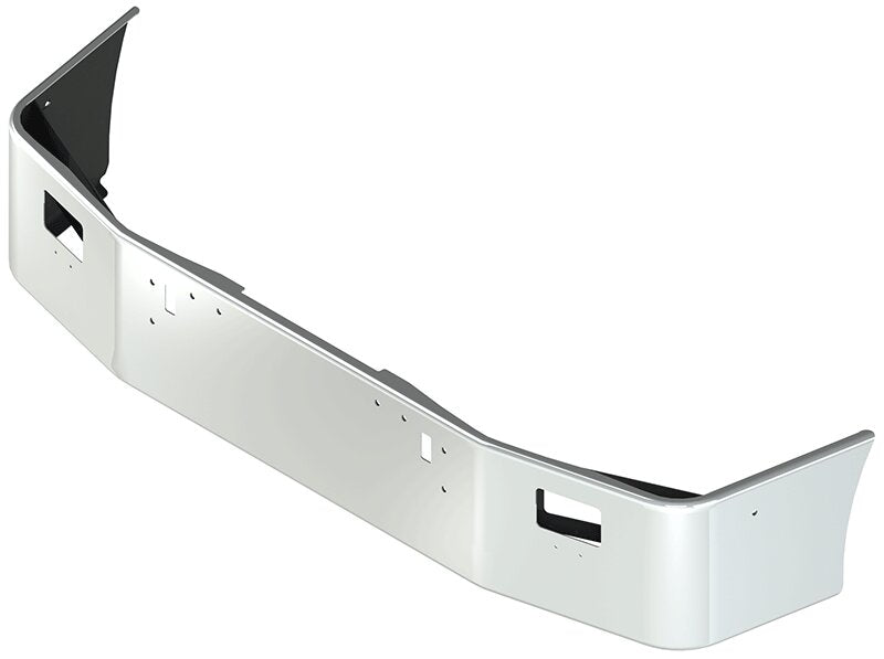 BUMPER FOR FREIGHTLINER FLD112 & FLD120 SETBACK 1989-2006 16" SETBACK AXLE CHROME