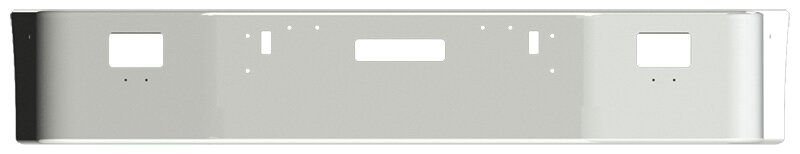 BUMPER FOR FREIGHTLINER FLD112 & FLD120 SETBACK 1989-2006 16" SETBACK AXLE CHROME
