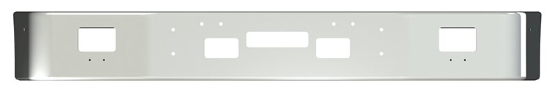 BUMPER FOR FREIGHTLINER FLD112 & FLD120 SETBACK 1989-2006 12" TO 14" SETBACK AXLE CHROME