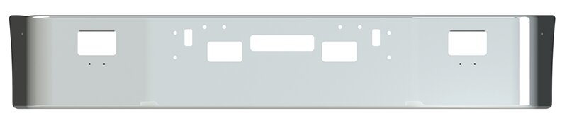 BUMPER FOR FREIGHTLINER FLD112 & FLD120 SETBACK 1989-2006 16" SETBACK AXLE CHROME