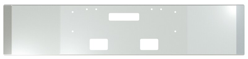BUMPER FOR FREIGHTLINER FLD112 & FLD120 1989-1996 18" SQUARE HAND FORM CHROME
