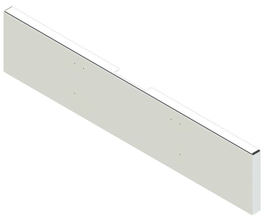 BUMPER FOR FREIGHTLINER CORONADO 122SD SET FORWARD 2010-2022 20" BOXED END CHROME WITH MOUNTING HOLES ONLY, AND THE TWO OUTER MOUNTING HOLES ARE VERTICALLY ALLIGNED