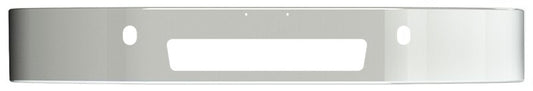 BUMPER FOR FREIGHTLINER M2 112 BUSINESS CLASS 2003-2022 12" TO 14" SETBACK AXLE CHROME WITH TOW HOLE & VENT HOLES