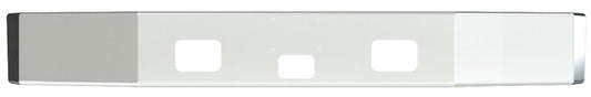 BUMPER FOR FREIGHTLINER FL112 SERIES MEDIUM DUTY 1990-2002 12" TO 14" SETBACK AXLE CHROME AND LICENSE PLATE HOLES