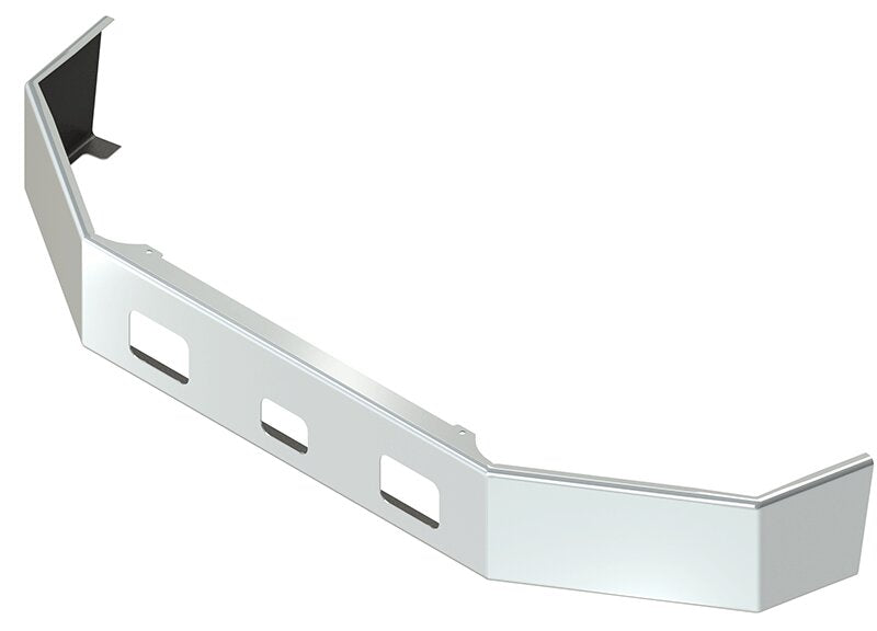 BUMPER FOR FREIGHTLINER FL112 SERIES MEDIUM DUTY 1990-2002 12" TO 14" SETBACK AXLE CHROME