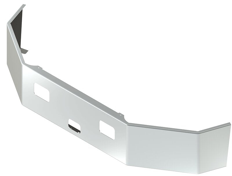 BUMPER FOR FREIGHTLINER FL112 SERIES MEDIUM DUTY 1990-2002 16" SETBACK AXLE CHROME