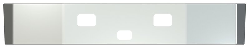 BUMPER FOR FREIGHTLINER FL112 SERIES MEDIUM DUTY 1990-2002 16" SETBACK AXLE CHROME