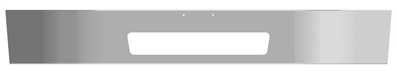 BUMPER FOR FREIGHTLINER M2 106 BUSINESS CLASS 2003-2022 12" TO 14" SETBACK AXLE STAINLESS STEEL WITH VENT HOLES