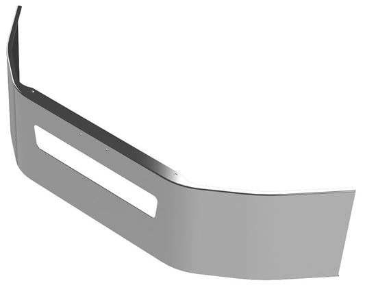 BUMPER FOR FREIGHTLINER M2 106 BUSINESS CLASS 2003-2022 18" SETBACK AXLE CHROME WITH VENT HOLES