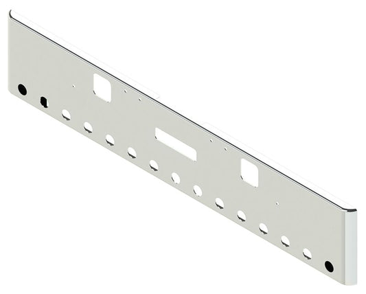 BUMPER FOR FREIGHTLINER FLD CLASSIC 2002-2007 WITH TOW HOLE & STEP HOLES AND 15 HOLES FOR 2" LIGHTS