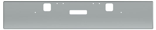 BUMPER FOR FREIGHTLINER FLD CLASSIC 2002-2007 18" BOXED END CHROME WITH TOW HOLE & STEP HOLES