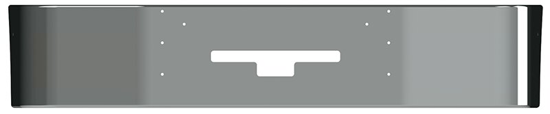 BUMPER FOR FREIGHTLINER COLUMBIA 1999-2007 & CENTURY 2005-2007 18" SETBACK AXLE CHROME WITH VENT HOLES