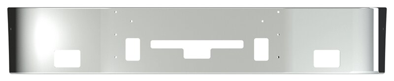 BUMPER FOR FREIGHTLINER COLUMBIA 1999-2007 & CENTURY 2005-2007 16" SETBACK AXLE CHROME