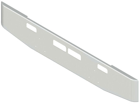 BUMPER FOR GMC ASTRO 1982-1987 16" TAPER ROLLED END CHROME WITH TOW HOLE & VENT HOLES