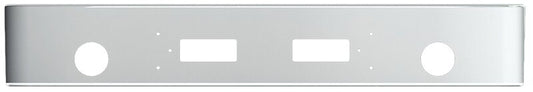 BUMPER FOR CHEVY & GMC TOPKICK, KODIAK 1989-1990 14" WRAP AROUND "FACTORY STYLE" CHROME WITH ROUND FOG LIGHT HOLES & VENT HOLES