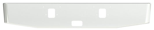 BUMPER FOR IHC 4200, 4300 1977-1990 16" TAPER ROLLED END CHROME AND LICENSE PLATE HOLES