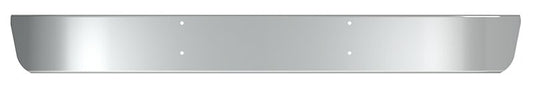 BUMPER FOR IHC 1700S, 1800S, 1900S 1977-1990 10" WRAP AROUND "FACTORY STYLE" CHROME WITH MOUNTING HOLES ONLY