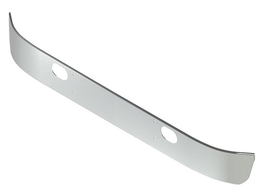 BUMPER FOR IHC 1700S, 1800S, 1900S 1977-1990 10" WRAP AROUND "FACTORY STYLE" CHROME WITH TOW HOLE