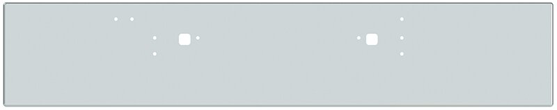 BUMPER FOR IHC 9300, 9370 CONVENTIONAL, 9670 CABOVER 1983-1996 18" BOXED END CHROME WITH TOW HOLE