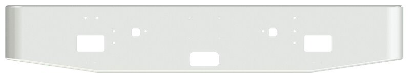 BUMPER FOR IHC 9300, 9370 CONVENTIONAL, 9670 CABOVER 1983-1996 AND LICENSE PLATE HOLES