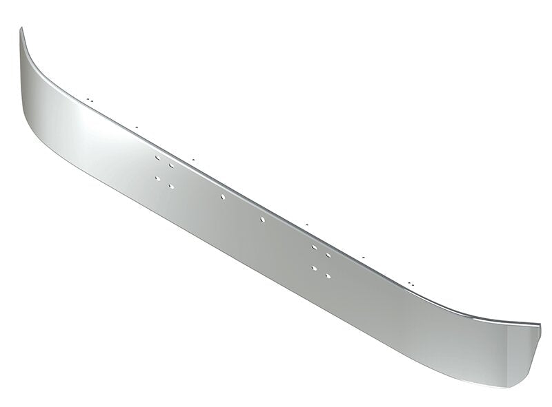 BUMPER FOR IHC 4000 SERIES, 7000 SERIES, 8000 SERIES 1990-2004 10" WRAP AROUND "FACTORY STYLE" CHROME WITH MOUNTING HOLES ONLY