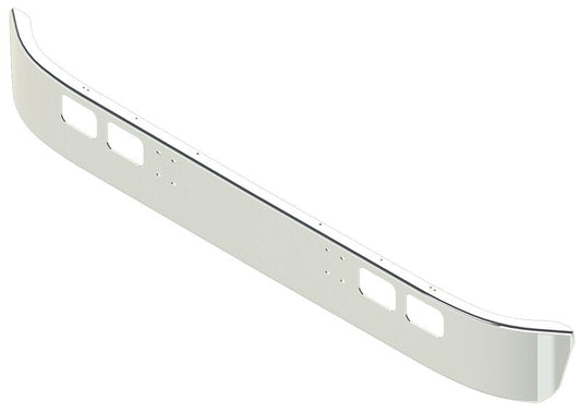 BUMPER FOR IHC 4000 SERIES, 7000 SERIES, 8000 SERIES 1990-2004 10" WRAP AROUND "FACTORY STYLE" CHROME