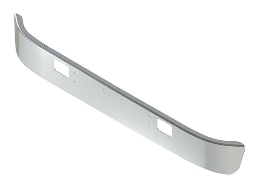 BUMPER FOR IHC 4000 SERIES, 7000 SERIES, 8000 SERIES 1990-2004 10" WRAP AROUND "FACTORY STYLE" CHROME WITH TOW HOLE