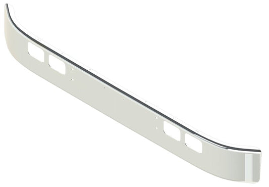 BUMPER FOR IHC 4000 SERIES, 7000 SERIES, 8000 SERIES 1990-2004 10" WRAP AROUND "FACTORY STYLE" CHROME