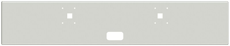 BUMPER FOR IHC 9900 1998-1999 18" BOXED END CHROME