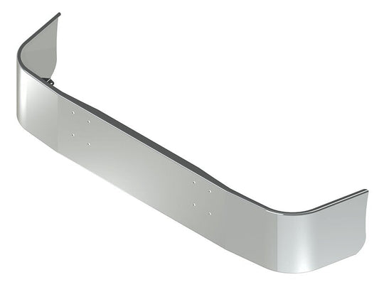 BUMPER FOR IHC 9100, 9200, 9400 SETBACK AXLE 1997-2007 16" SETBACK AXLE CHROME WITH MOUNTING HOLES ONLY