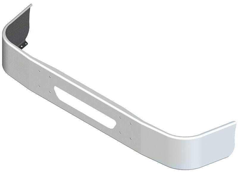 BUMPER FOR IHC 9100, 9200, 9400 SETBACK AXLE 1997-2007 12" TO 14" SETBACK AXLE CHROME WITH VENT HOLES