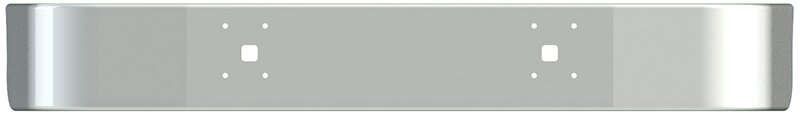 BUMPER FOR IHC 9100, 9200, 9400 SETBACK AXLE 1997-2007 12" TO 14" SETBACK AXLE CHROME WITH TOW HOLE