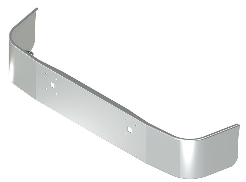 BUMPER FOR IHC 9100, 9200, 9400 SETBACK AXLE 1997-2007 16" SETBACK AXLE CHROME WITH TOW HOLE
