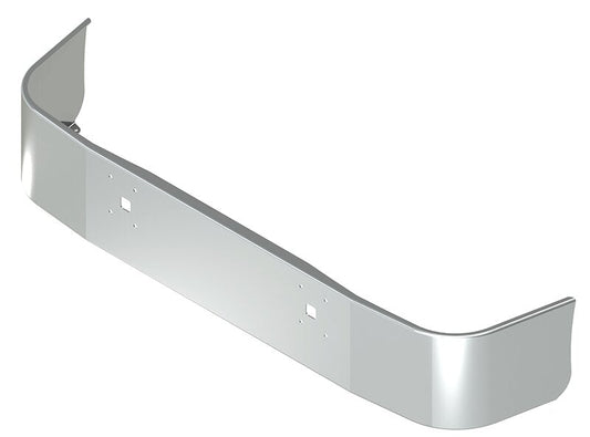 BUMPER FOR IHC 9100, 9200, 9400 SETBACK AXLE 1997-2007 16" SETBACK AXLE CHROME WITH TOW HOLE
