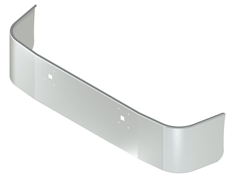 BUMPER FOR IHC 9100, 9200, 9400 SETBACK AXLE 1997-2007 20" SETBACK AXLE STAINLESS STEEL WITH TOW HOLE