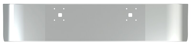 BUMPER FOR IHC 9100, 9200, 9400 SETBACK AXLE 1997-2007 20" SETBACK AXLE STAINLESS STEEL WITH TOW HOLE