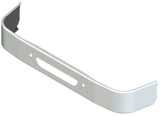 BUMPER FOR IHC 9100, 9200, 9400 SETBACK AXLE 1997-2007 12" TO 14" SETBACK AXLE CHROME WITH TOW HOLE & VENT HOLES
