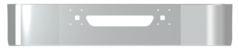 BUMPER FOR IHC 9100, 9200, 9400 SETBACK AXLE 1997-2007 18" SETBACK AXLE STAINLESS STEEL WITH TOW HOLE & VENT HOLES