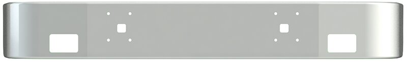 BUMPER FOR IHC 9100, 9200, 9400 SETBACK AXLE 1997-2007 12" TO 14" SETBACK AXLE CHROME