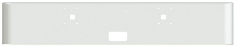 BUMPER FOR IHC 9900 2000-2022 AND LICENSE PLATE HOLES