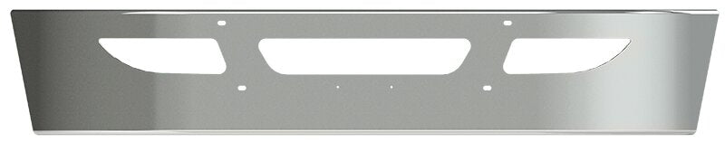 BUMPER FOR IHC 4000 SERIES MEDIUM DUTY, DURASTAR 2002-2022 16" SETBACK AXLE CHROME