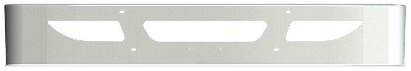BUMPER FOR IHC 4000 SERIES MEDIUM DUTY, DURASTAR 2002-2022 14" WRAP AROUND "FACTORY STYLE" CHROME