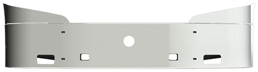 BUMPER FOR IHC PROSTAR 2008-2017 16" SETBACK AXLE WITH TOP EXTENSIONS CHROME