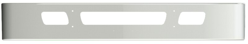 BUMPER FOR IHC 7000 SERIES MEDIUM DUTY, WORKSTAR 2006-2022 14" WRAP AROUND "FACTORY STYLE" CHROME