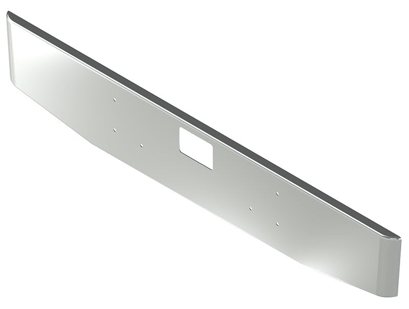 BUMPER FOR IHC 5900 SET FORWARD AXLE 2001-2011 16" TAPER ROLLED END CHROME