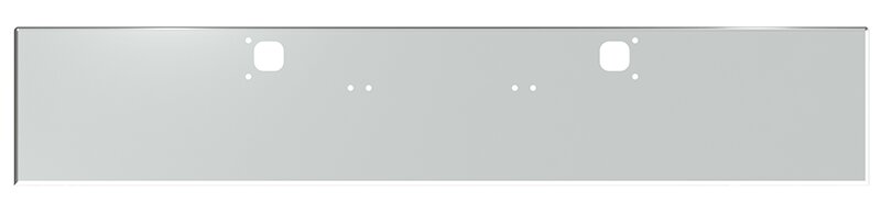 BUMPER FOR KENWORTH W900A 1967-1981 18" BOXED END CHROME WITH TOW HOLE