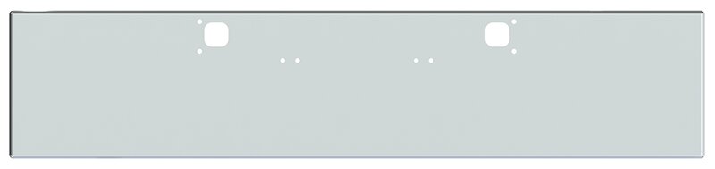 BUMPER FOR KENWORTH W900A 1967-1981 20" BOXED END CHROME WITH TOW HOLE